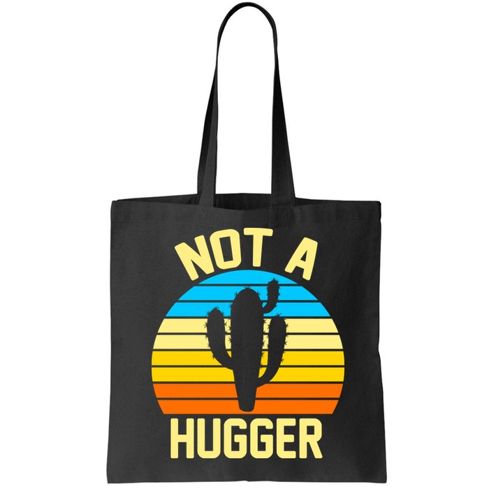 Retro Not A Hugger Funny Bag