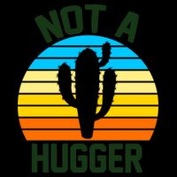 Retro Not A Hugger Funny 16oz Travel Tumbler