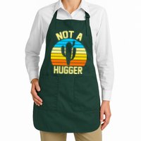 Retro Not A Hugger Funny Apron