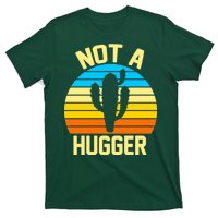 Retro Not A Hugger Funny T-Shirt