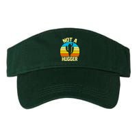 Retro Not A Hugger Funny Visor