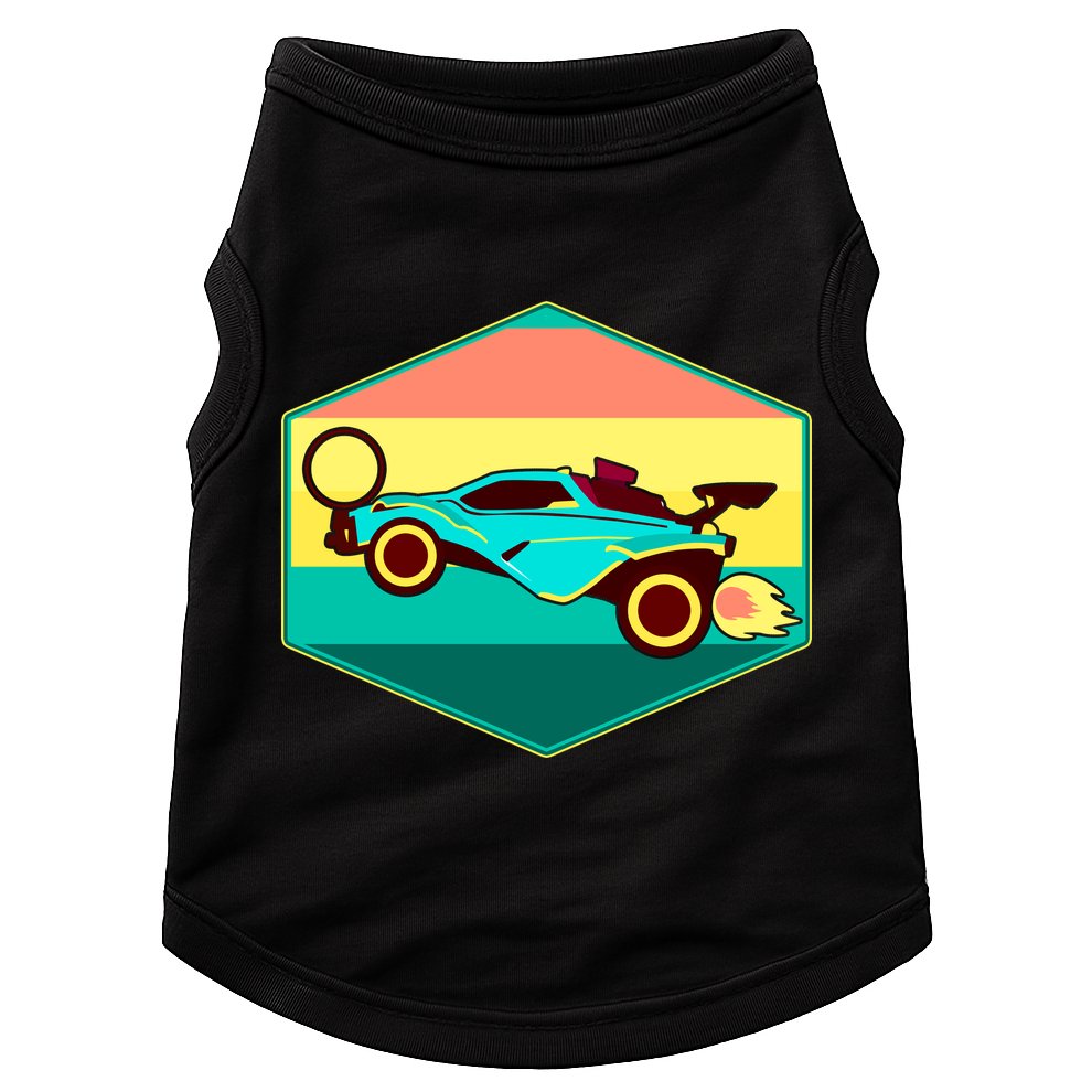 Retro Octane Rocket Soccer Vintage Doggie Tank