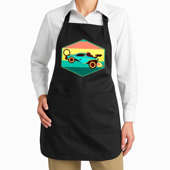 Retro Octane Rocket Soccer Vintage Apron