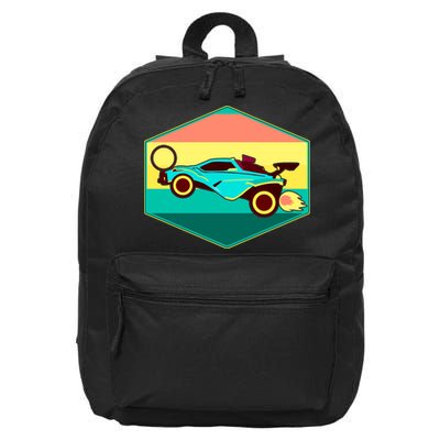 Retro Octane Rocket Soccer Vintage 16 in Basic Backpack