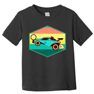 Retro Octane Rocket Soccer Vintage Toddler T-Shirt
