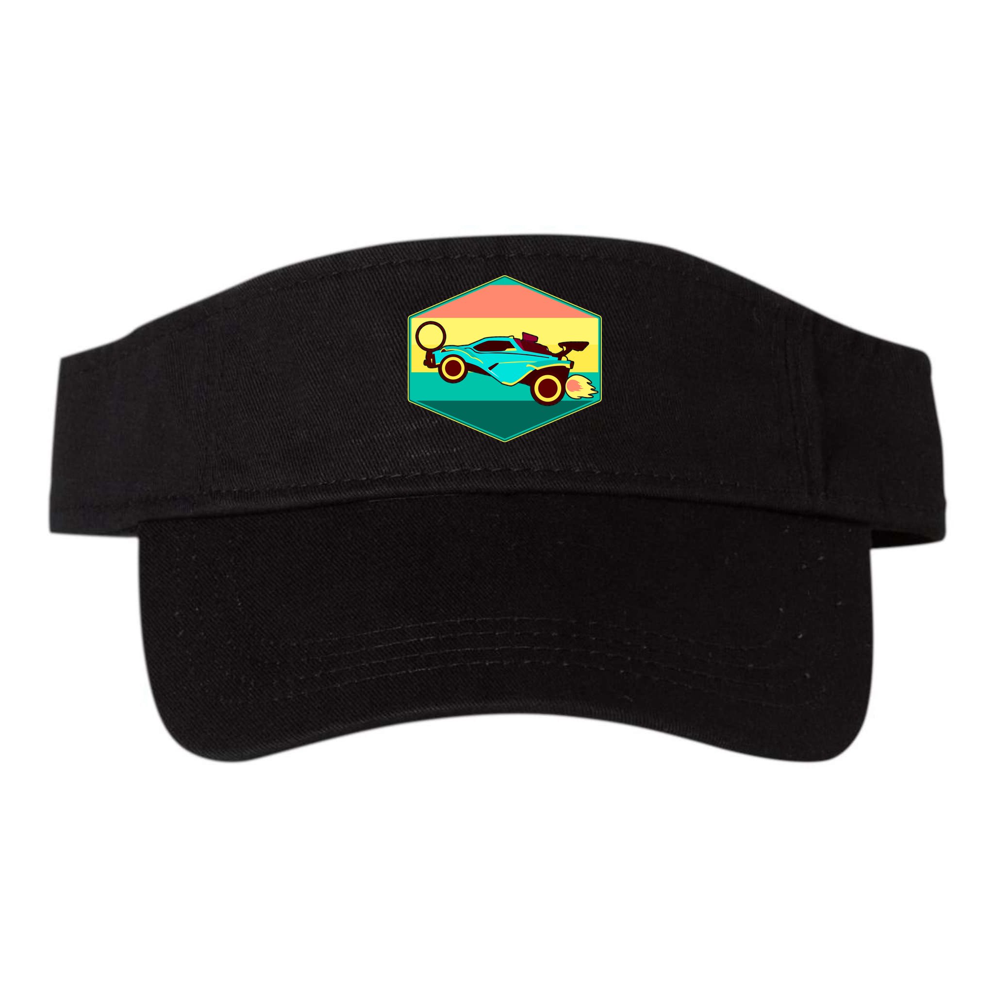 Retro Octane Rocket Soccer Vintage Visor
