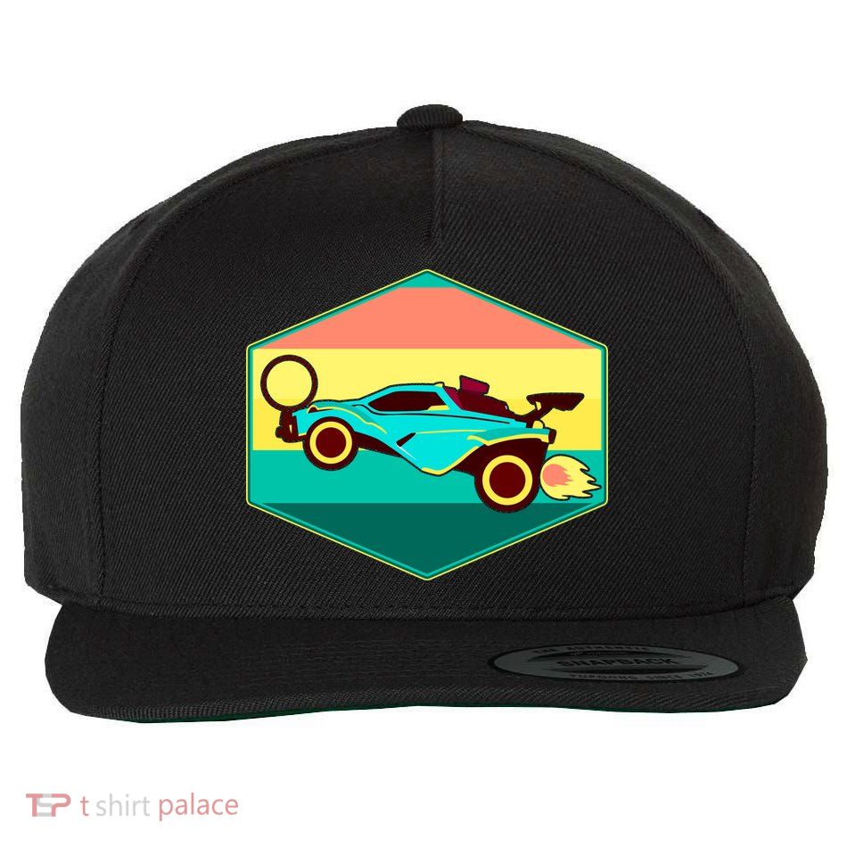 Retro Octane Rocket Soccer Vintage Wool Snapback Cap