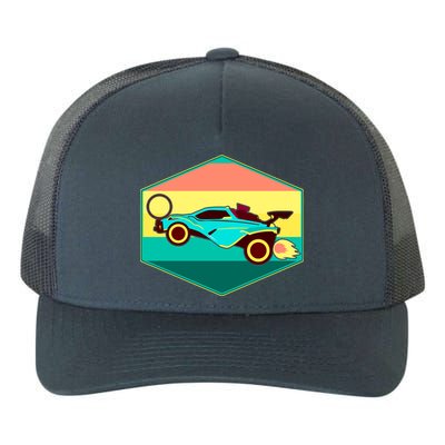 Retro Octane Rocket Soccer Vintage Yupoong Adult 5-Panel Trucker Hat