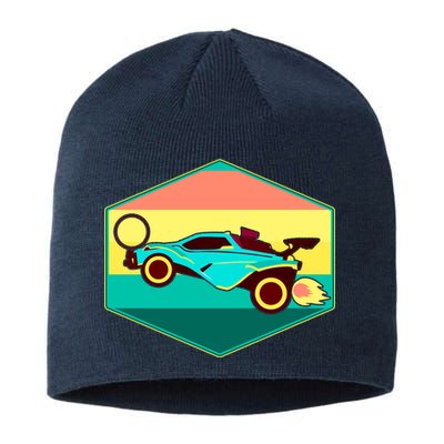 Retro Octane Rocket Soccer Vintage Sustainable Beanie