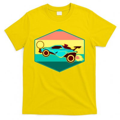 Retro Octane Rocket Soccer Vintage T-Shirt