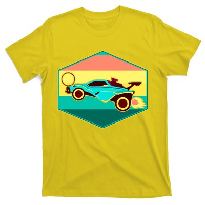 Retro Octane Rocket Soccer Vintage T-Shirt