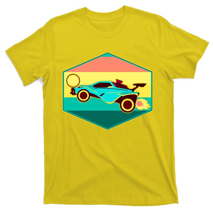 Retro Octane Rocket Soccer Vintage T-Shirt