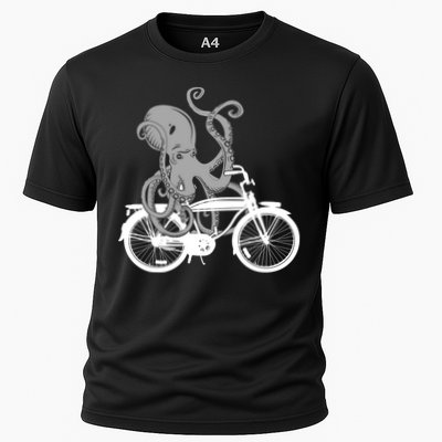 Retro Octopus Bike Performance Shirt