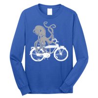 Retro Octopus Bike Long Sleeve Shirt