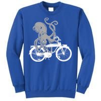 Retro Octopus Bike Sweatshirt