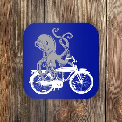 Retro Octopus Bike Coaster