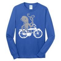 Retro Octopus Bike Tall Long Sleeve T-Shirt