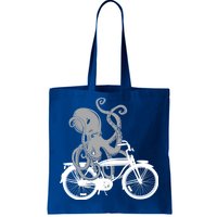 Retro Octopus Bike Tote Bag