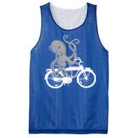 Retro Octopus Bike Mesh Reversible Basketball Jersey Tank