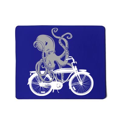 Retro Octopus Bike Mousepad