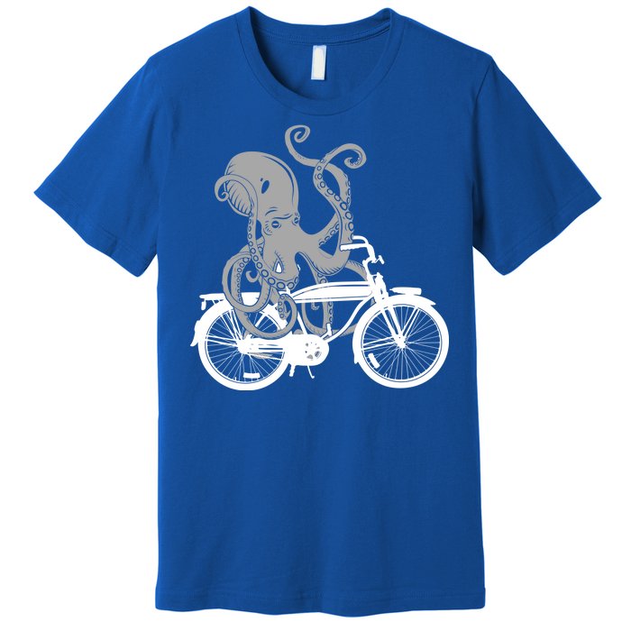 Retro Octopus Bike Premium T-Shirt