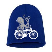 Retro Octopus Bike Short Acrylic Beanie