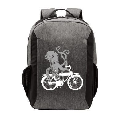 Retro Octopus Bike Vector Backpack