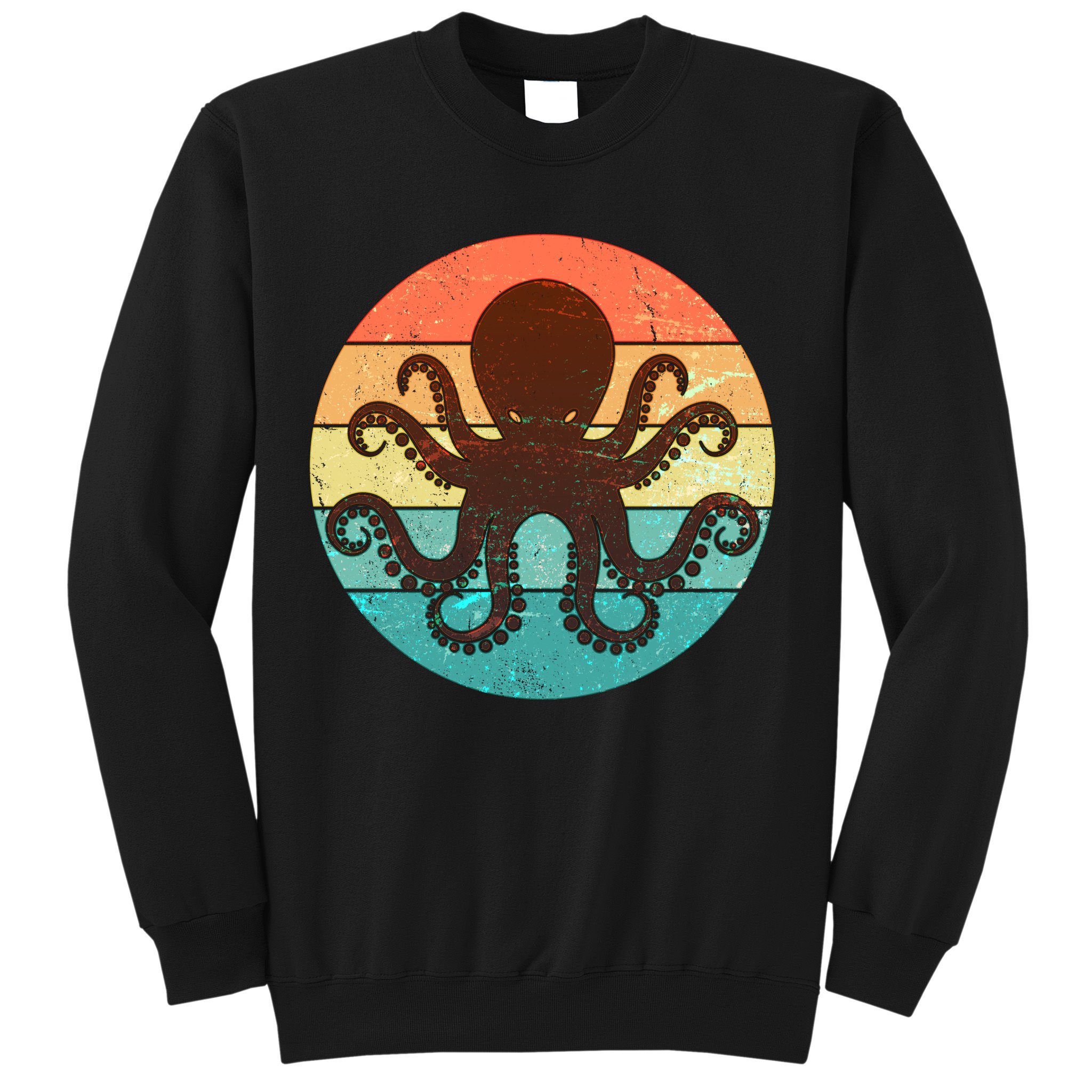 Retro Octopus Kraken  Sweatshirt