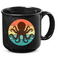 Retro Octopus Kraken  15oz Campfire Ceramic Mug