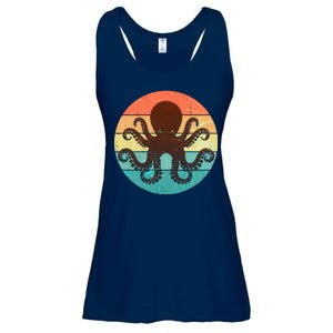 Retro Octopus Kraken  Ladies Essential Flowy Tank