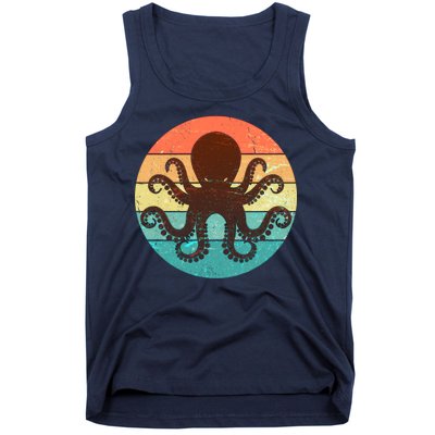 Retro Octopus Kraken  Tank Top