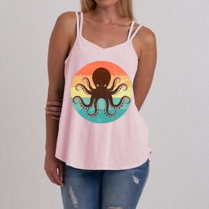 Retro Octopus Kraken  Women's Strappy Tank