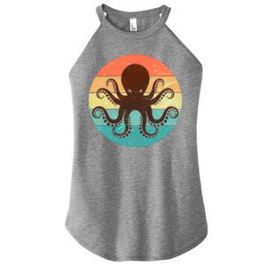 Retro Octopus Kraken  Women's Perfect Tri Rocker Tank