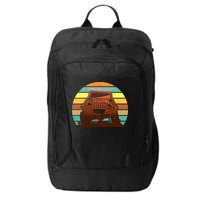 Retro Off Road Truck 4x4 Sunset City Backpack