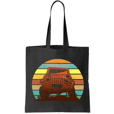 Retro Off Road Truck 4x4 Sunset Bag