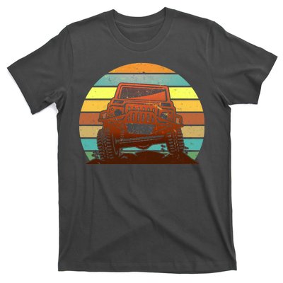 Retro Off Road Truck 4x4 Sunset T-Shirt