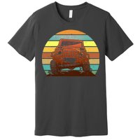 Retro Off Road Truck 4x4 Sunset Premium T-Shirt