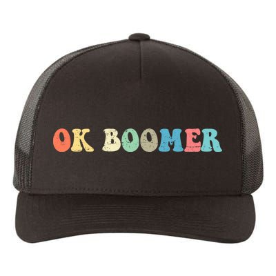 Retro Ok Boomer Yupoong Adult 5-Panel Trucker Hat