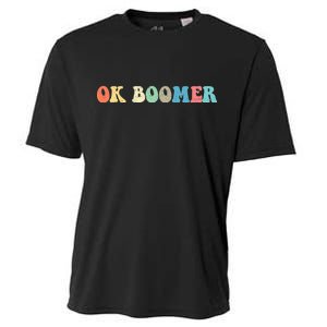 Retro Ok Boomer Cooling Performance Crew T-Shirt