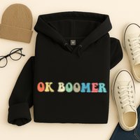 Retro Ok Boomer Hoodie
