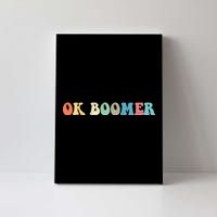 Retro Ok Boomer Canvas