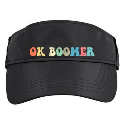 Retro Ok Boomer Adult Drive Performance Visor