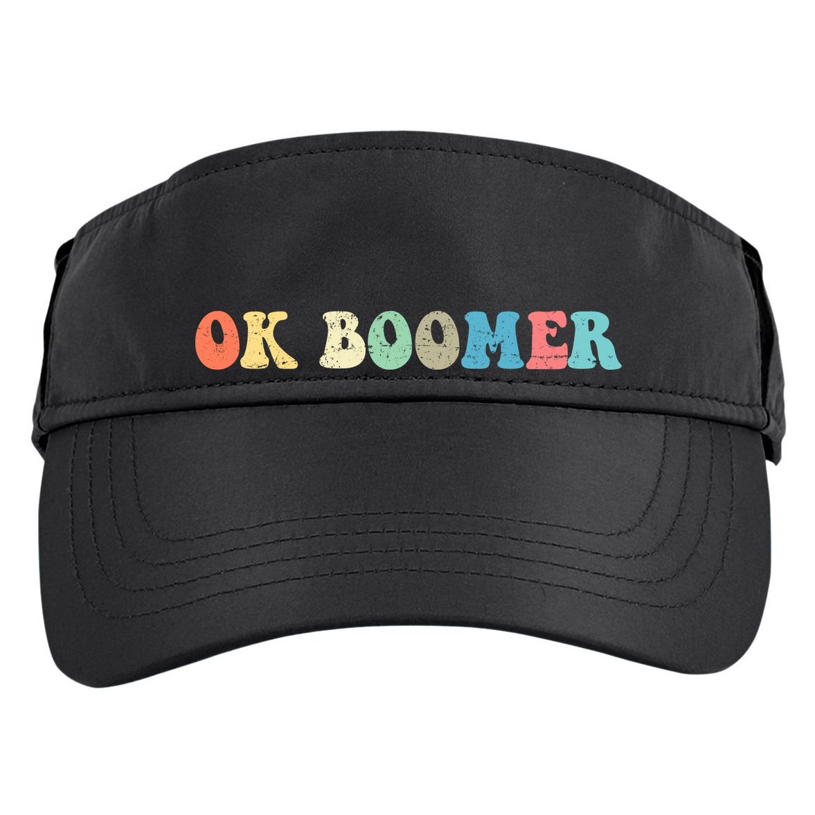 Retro Ok Boomer Adult Drive Performance Visor