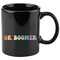 Retro Ok Boomer 11oz C Handle Ceramic Mug
