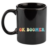 Retro Ok Boomer 11oz C Handle Ceramic Mug