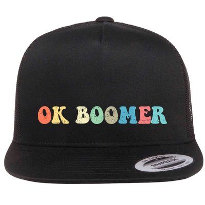 Retro Ok Boomer Flatbill Hat
