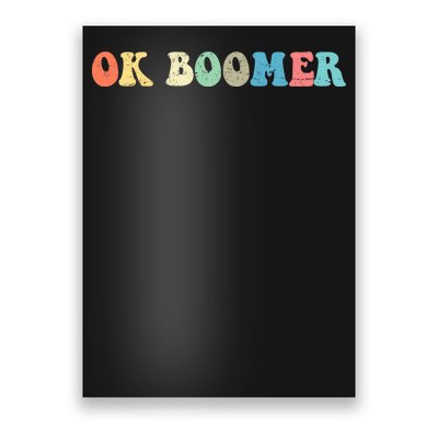 Retro Ok Boomer Poster