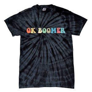 Retro Ok Boomer Tie-Dye T-Shirt