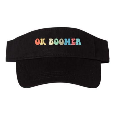 Retro Ok Boomer Valucap Bio-Washed Visor