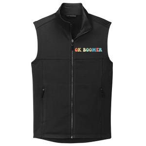 Retro Ok Boomer Collective Smooth Fleece Vest